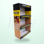 Holidaypacfactory stock cardboard sidekick display main image with centered logo watermark