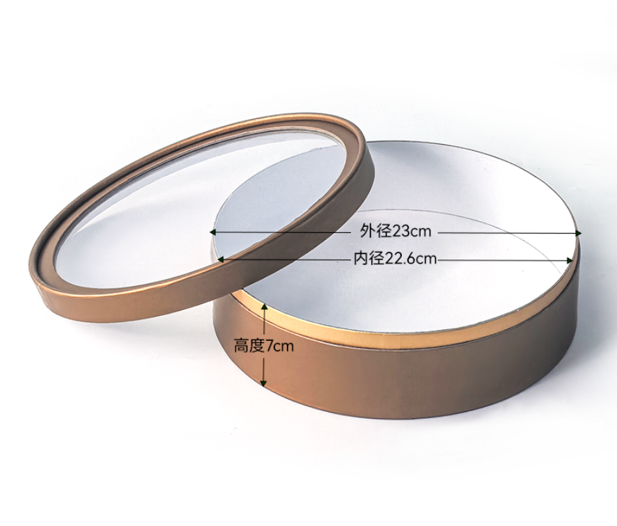 Holidaypacfactory disposable round paper sushi box structural detail and craft paper material