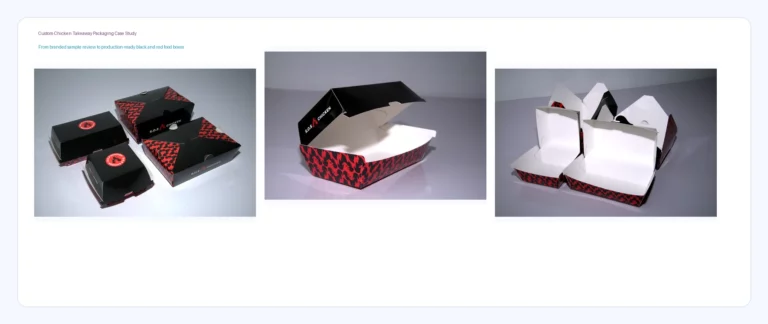 Holidaypacfactory factory custom chicken takeaway packaging case hero