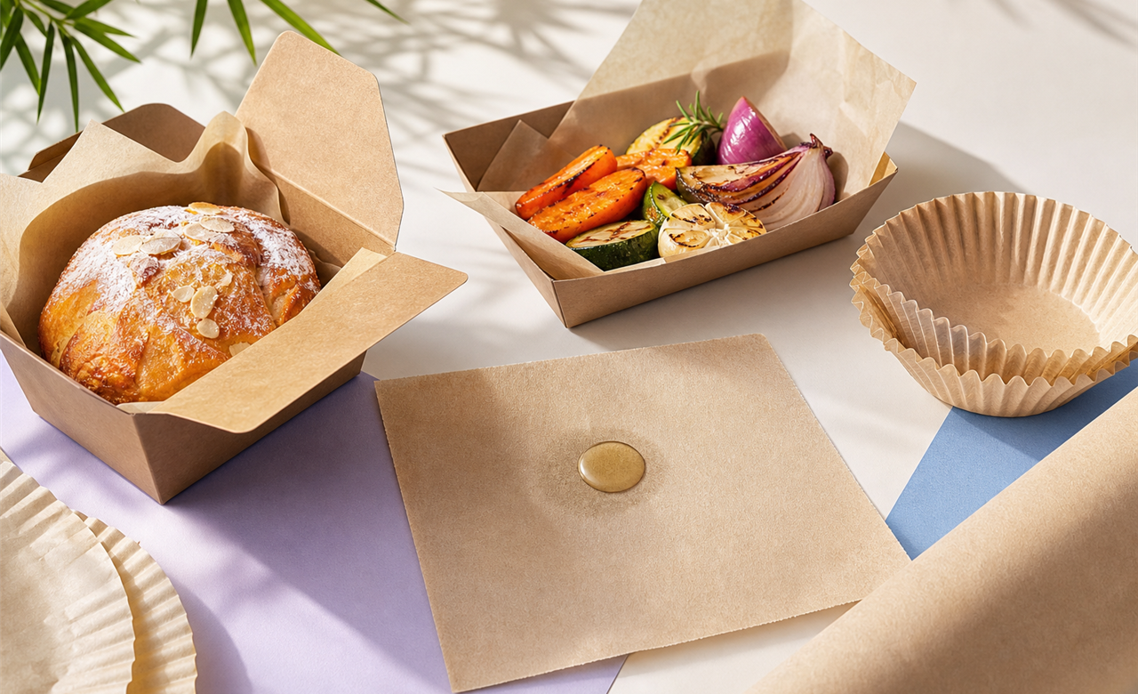 Holidaypacfactory holidaypac factory PFAS-free paper food packaging greaseproof performance image