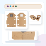 Holidaypacfactory custom kraft window food boxes for bakery sushi and dessert takeaway main image