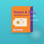 Holidaypacfactory soft baked window box custom bakery cookie packaging with food grade structure