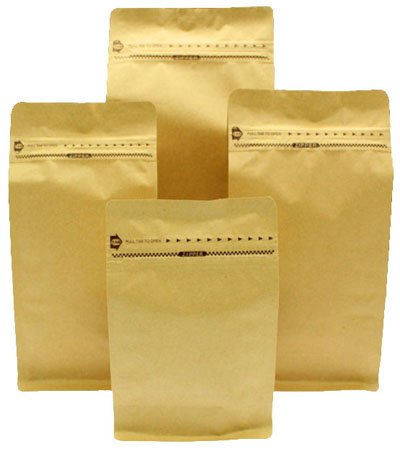 Holidaypacfactory seed and spice kraft paper pouch bags for pantry refill product image 1