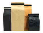 Holidaypacfactory candy kraft paper pouch bags with hang hole product image 1