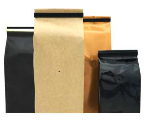 Holidaypacfactory candy kraft paper pouch bags with hang hole product image 1