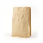 Holidaypacfactory coffee bean kraft paper pouch bags with degassing valve product image 3