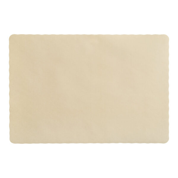 Holidaypacfactory colored scalloped disposable paper placemats for event catering product image 3