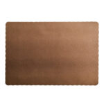 Holidaypacfactory colored scalloped disposable paper placemats for event catering product image 1