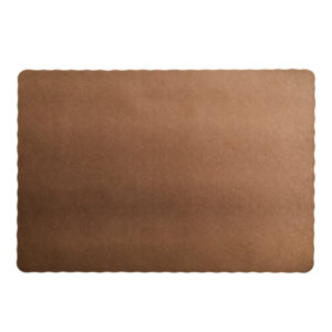 Holidaypacfactory colored scalloped disposable paper placemats for event catering product image 1