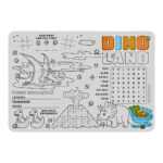 Holidaypacfactory kids activity disposable paper placemats for family restaurants product image 1