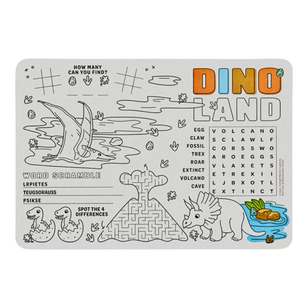 Holidaypacfactory kids activity disposable paper placemats for family restaurants product image 1