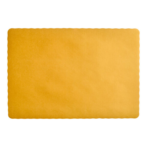 Holidaypacfactory colored scalloped disposable paper placemats for event catering product image 5