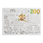 Holidaypacfactory kids activity disposable paper placemats for family restaurants product image 4