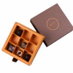 Holidaypacfactory square 3x3 paper chocolate packaging box product image 3