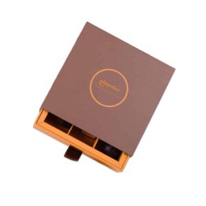 Holidaypacfactory square 3x3 paper chocolate packaging box product image 2