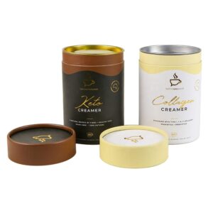 Holidaypacfactory real coffee paper tube packaging product photo 1