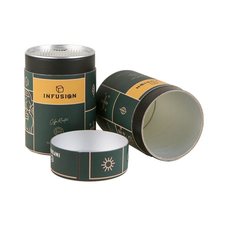 Holidaypacfactory real coffee paper tube packaging product photo 1