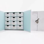 Holidaypacfactory 12 day cosmetics drawer advent calendar box full canvas product image 2
