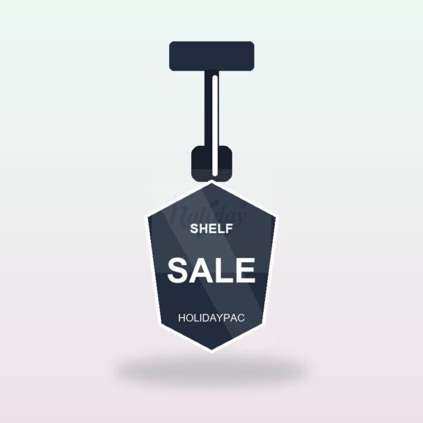 Holidaypacfactory custom shelf wobblers for retail promotion price tags product image 5