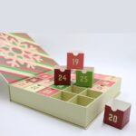 Holidaypacfactory magazine style Christmas advent calendar box full canvas product image 4