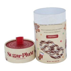 Holidaypacfactory real chocolate paper tube packaging product photo 2