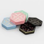 Holidaypacfactory colorful hexagon chocolate gift box packaging product image 5