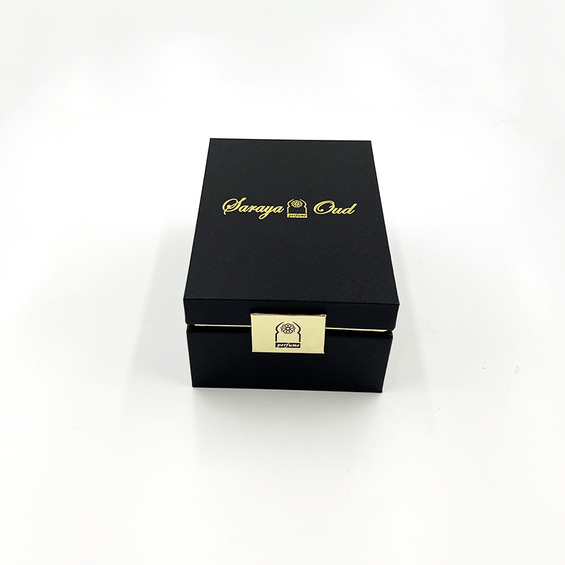 Holidaypacfactory glitter paper perfume packaging boxes display view