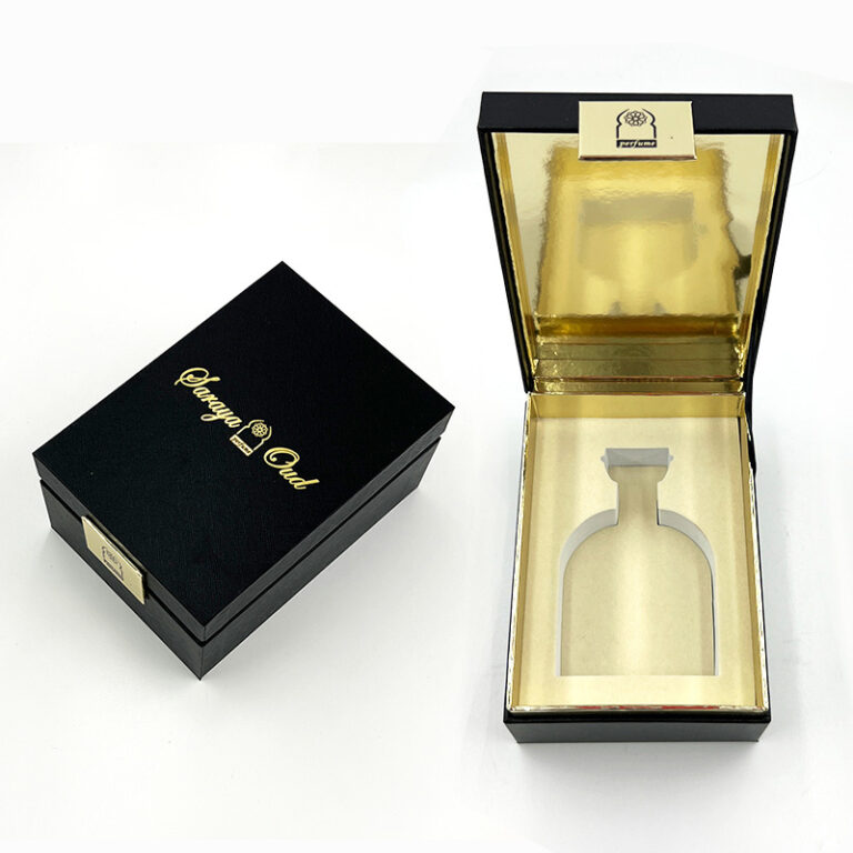 Holidaypacfactory glitter paper perfume packaging boxes product image 1