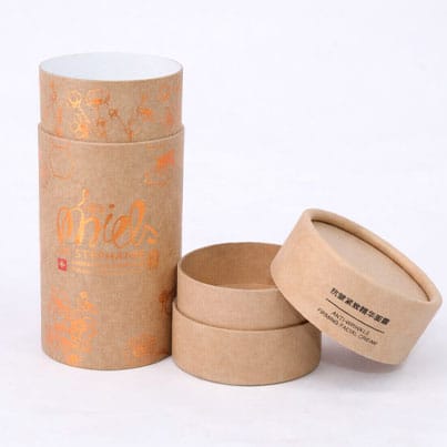 Holidaypacfactory real sustainable gift set paper tube packaging product photo 4