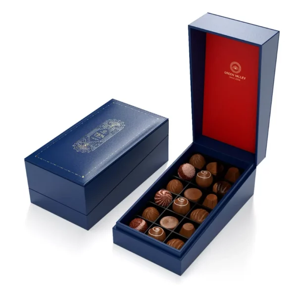 Holidaypacfactory leatherette paper chocolate gift box packaging product image 1