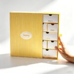 Holidaypacfactory 12 day drawer Christmas advent calendar gift box full canvas product image 4