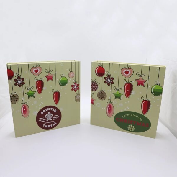 Holidaypacfactory magazine style Christmas advent calendar box full canvas product image 3