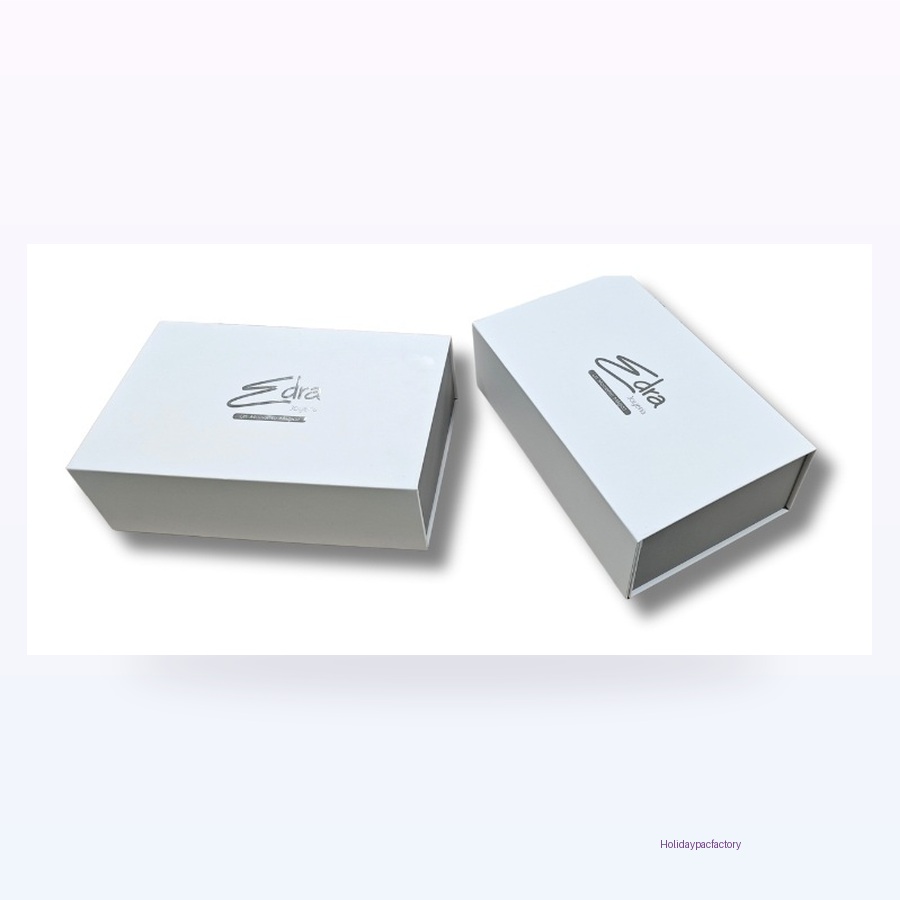 Holidaypacfactory folding gift box with EVA insert product photo 3