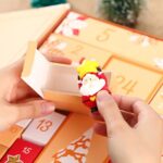 Holidaypacfactory kids mystery gift Christmas advent calendar paper box full canvas product image 3