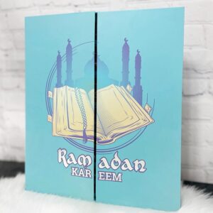 Holidaypacfactory luxury Ramadan 30 day magnetic advent calendar gift box full canvas product image 2