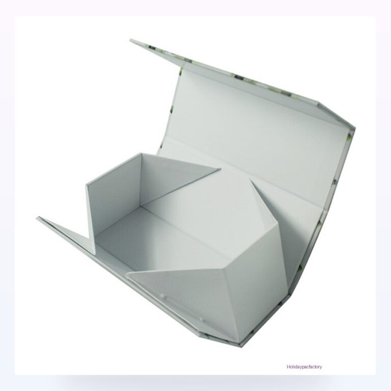 Holidaypacfactory luxury collapsible folding gift box product photo 1