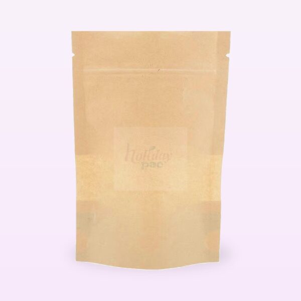 Holidaypacfactory flat bottom kraft produce grocery bags full bleed pale purple product image 5