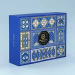 Holidaypacfactory navy blue arabic style chocolate gift box packaging product image 3