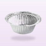 Holidaypacfactory custom aluminum foil takeout containers with lids full bleed pale purple product image 3