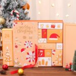 Holidaypacfactory kids mystery gift Christmas advent calendar paper box full canvas product image 1
