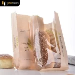 Holidaypacfactory sourdough bread paper bags with window for artisan bakeries product image 4
