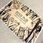 Holidaypacfactory custom logo paper placemats for restaurant table branding product image 3
