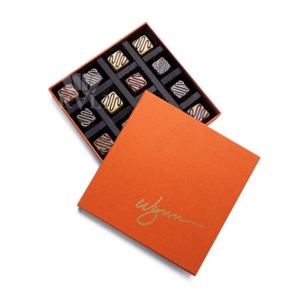 Holidaypacfactory square 3x3 paper chocolate packaging box product image 4