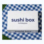 custom drawer sushi box with printed sleeve for salmon roll takeaway packaging Holidaypacfactory.cm image 2