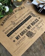 Holidaypacfactory custom kraft paper placemats for cafes product image 1