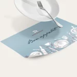 Holidaypacfactory custom logo paper placemats for restaurant table branding product image 2