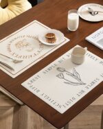 Holidaypacfactory custom menu paper placemats for diners product image 1