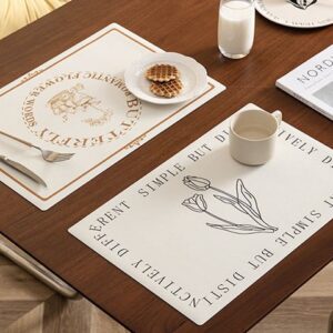 Holidaypacfactory custom menu paper placemats for diners product image 1