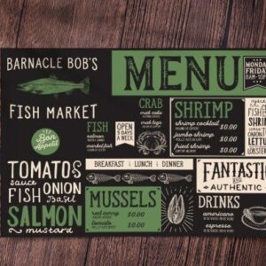 Holidaypacfactory custom printed paper placemats for hotels and events product image 1
