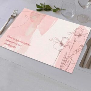 Holidaypacfactory custom paper placemats wholesale for foodservice distributors product image 2